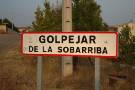 Entrada al pueblo desde la carretera que viene de las Lomas