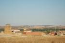 Vista panorámica del pueblo tomada desde la carretera que viene de Sanfelismo