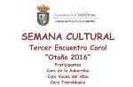 CONCIERTO CORAL OTOÑO 2016