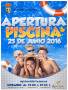 CARTEL APERTURA PISCINAS 2016