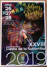 CARTEL GANADOR CONCURSO FIESTAS DEL AYUNTAMIENTO 2019