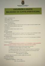 EXCURSIÓN A GALICIA BALNEARIO DE CUNTIS (PONTEVEDRA) 2020