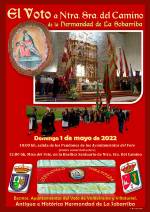 EL VOTO A NUESTRA SEÑORA DEL CAMINO DE LA HERMANDAD DE LA SOBARRIBA 2022